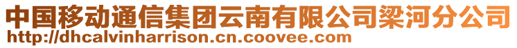 中國移動通信集團云南有限公司梁河分公司