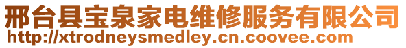 邢臺縣寶泉家電維修服務(wù)有限公司