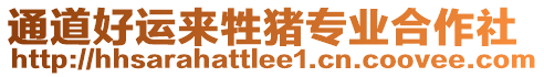 通道好運來牲豬專業(yè)合作社