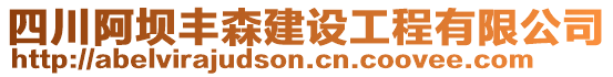 四川阿壩豐森建設(shè)工程有限公司