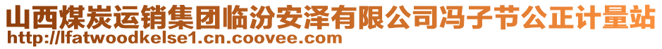 山西煤炭運銷集團臨汾安澤有限公司馮子節(jié)公正計量站