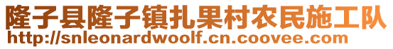 隆子縣隆子鎮扎果村農民施工隊