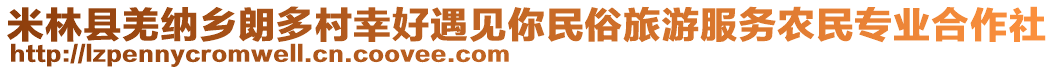 米林縣羌納鄉(xiāng)朗多村幸好遇見你民俗旅游服務(wù)農(nóng)民專業(yè)合作社