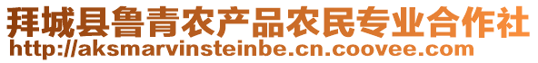 拜城縣魯青農(nóng)產(chǎn)品農(nóng)民專業(yè)合作社