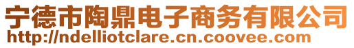 寧德市陶鼎電子商務(wù)有限公司