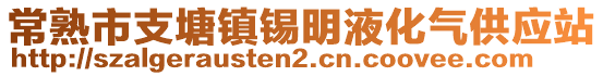 常熟市支塘鎮(zhèn)錫明液化氣供應(yīng)站