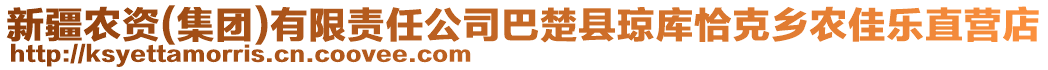 新疆農(nóng)資(集團(tuán))有限責(zé)任公司巴楚縣瓊庫(kù)恰克鄉(xiāng)農(nóng)佳樂(lè)直營(yíng)店