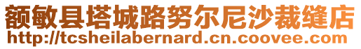 額敏縣塔城路努爾尼沙裁縫店