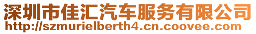 深圳市佳匯汽車服務有限公司
