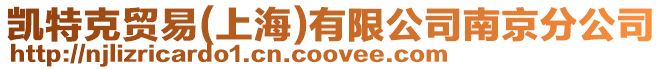 凱特克貿易(上海)有限公司南京分公司
