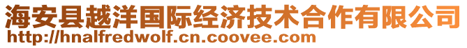 海安县越洋国际经济技术合作有限公司