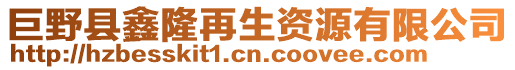 巨野縣鑫隆再生資源有限公司