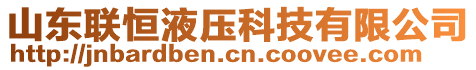 山東聯(lián)恒液壓科技有限公司