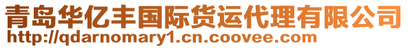 青島華億豐國際貨運代理有限公司