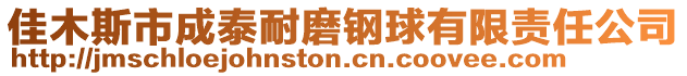 佳木斯市成泰耐磨鋼球有限責(zé)任公司