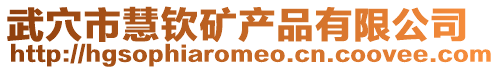 武穴市慧欽礦產(chǎn)品有限公司