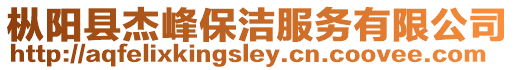樅陽(yáng)縣杰峰保潔服務(wù)有限公司