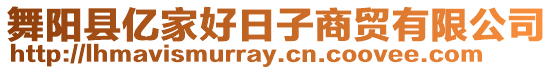 舞陽縣億家好日子商貿(mào)有限公司