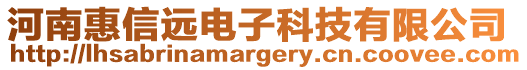 河南惠信远电子科技有限公司