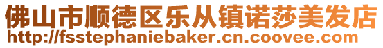 佛山市順德區(qū)樂從鎮(zhèn)諾莎美發(fā)店