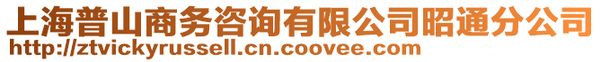 上海普山商務(wù)咨詢(xún)有限公司昭通分公司