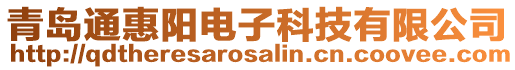 青島通惠陽(yáng)電子科技有限公司