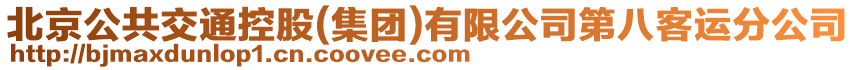 北京公共交通控股(集團(tuán))有限公司第八客運(yùn)分公司