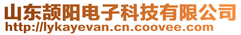 山東頡陽電子科技有限公司