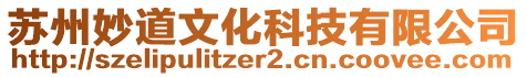 蘇州妙道文化科技有限公司