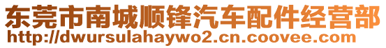 東莞市南城順鋒汽車配件經營部