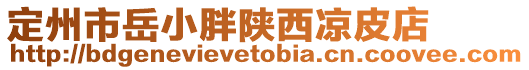 定州市岳小胖陜西涼皮店