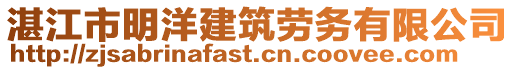 湛江市明洋建筑勞務有限公司