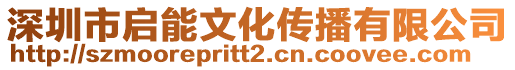 深圳市啟能文化傳播有限公司