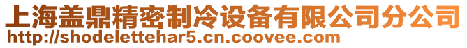 上海蓋鼎精密制冷設(shè)備有限公司分公司