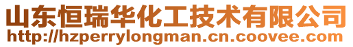 山東恒瑞華化工技術有限公司