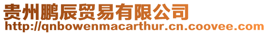 貴州鵬辰貿(mào)易有限公司
