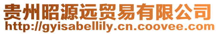 貴州昭源遠貿易有限公司