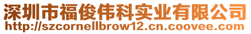 深圳市福俊偉科實業(yè)有限公司