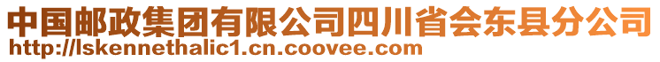 中國郵政集團有限公司四川省會東縣分公司