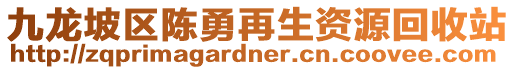 九龍坡區(qū)陳勇再生資源回收站