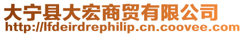 大寧縣大宏商貿(mào)有限公司