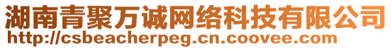 湖南青聚萬誠網絡科技有限公司