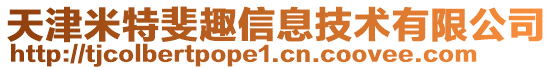 天津米特斐趣信息技術有限公司