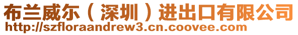 布蘭威尓(深圳)進出口有限公司