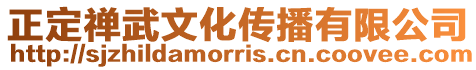 正定禪武文化傳播有限公司