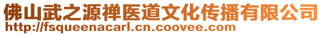 佛山武之源禪醫道文化傳播有限公司