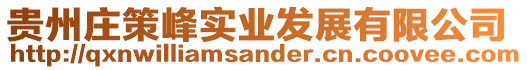貴州莊策峰實業發展有限公司
