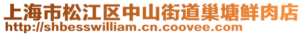 上海市松江區(qū)中山街道巢塘鮮肉店