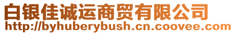 白銀佳誠運商貿有限公司