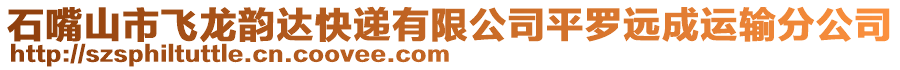 石嘴山市飛龍韻達快遞有限公司平羅遠成運輸分公司